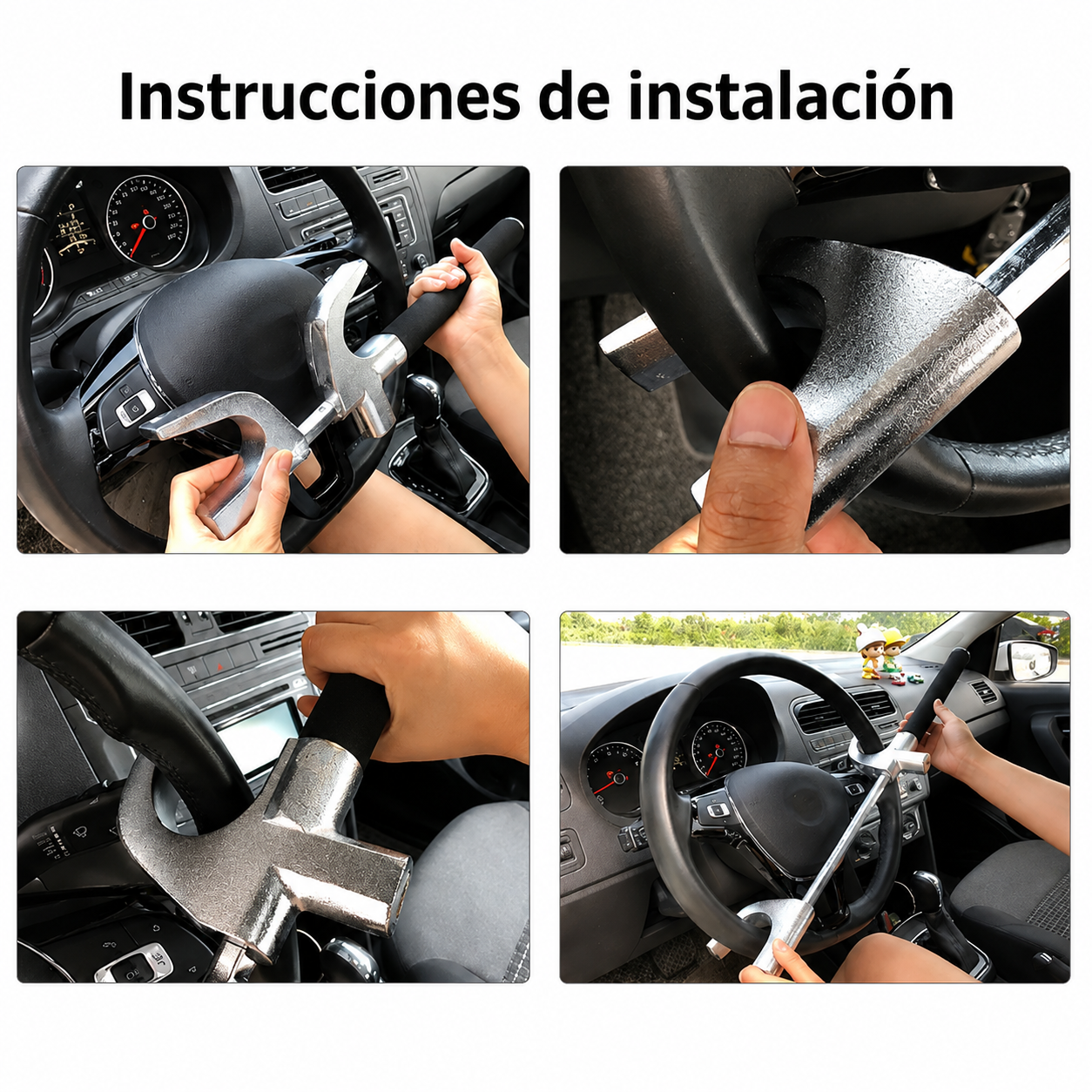 Bloqueo Universal Volante Antirrobo