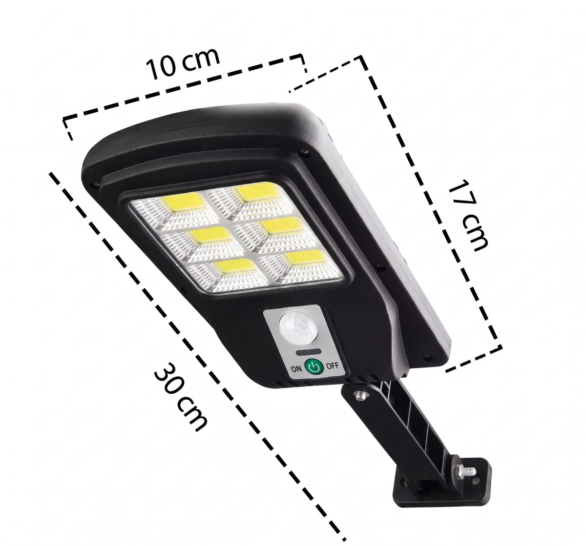 Pack De 4 Focos Solar Con Sensor