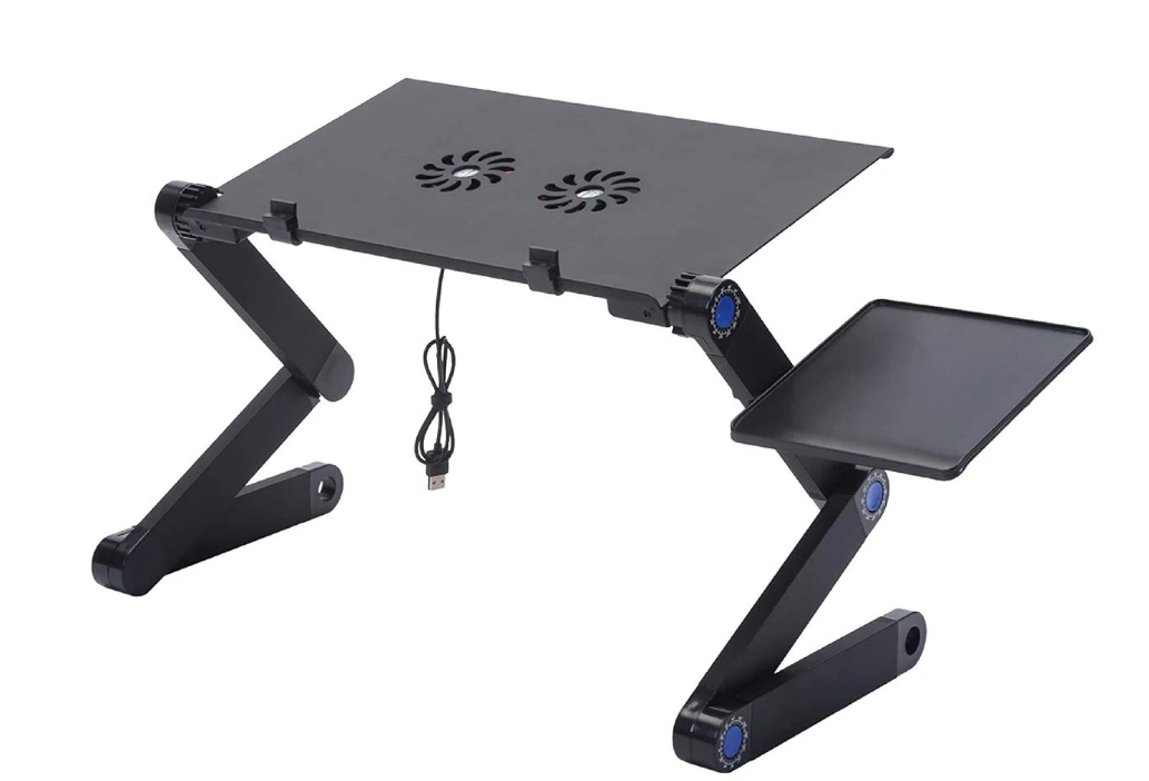 Mesa Portátil para Notebook con Doble Ventilador