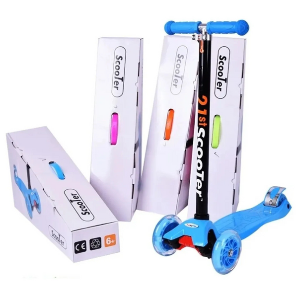 Scooter Infantil 3 Ruedas con Luces LED