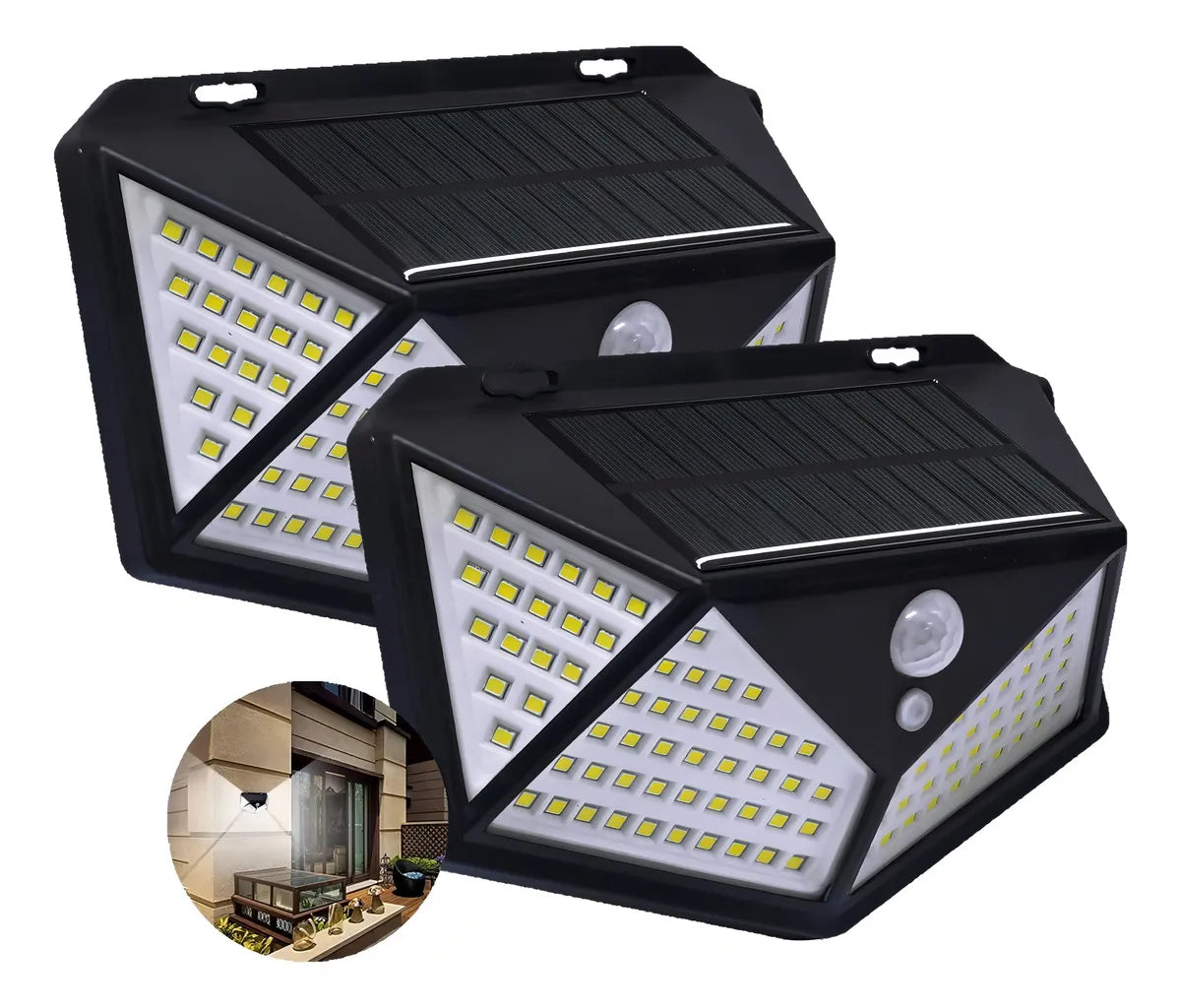 Pack x2 Focos Solares UltraLED