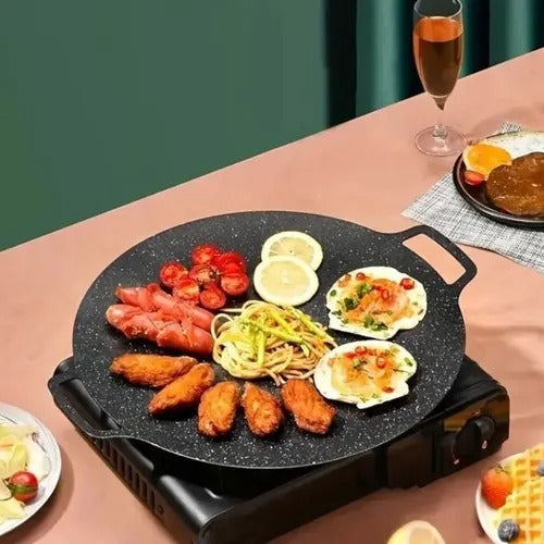 Plancha Coreana Antiadherente para Asado