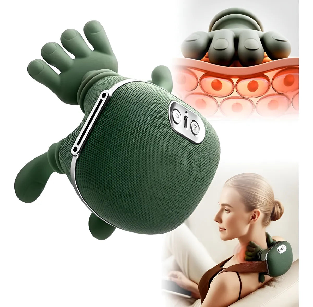 ZenTouch Thermo™ - Masajeador Spa con Termoterapia