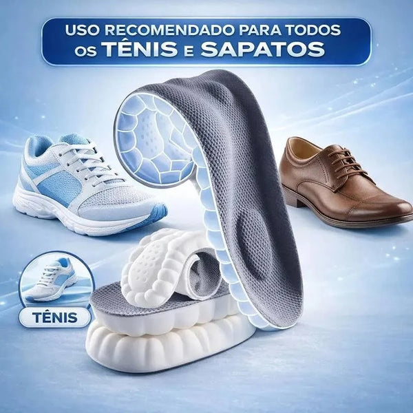 Plantilla Ortopédica 4D para Fascitis Plantar - Pack x3 Pares