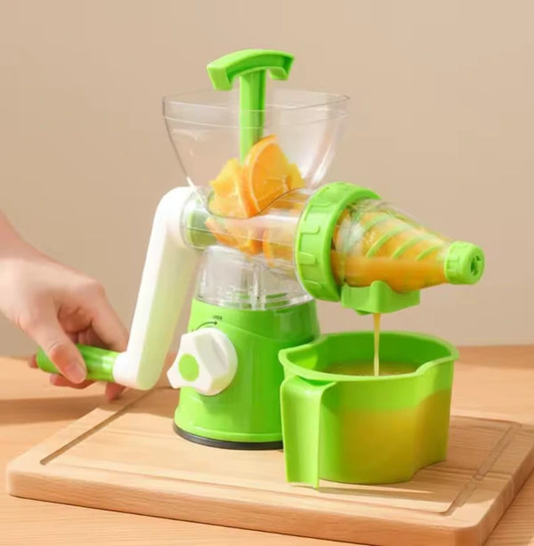 Extractor de Jugos 3 en 1 — Sin Electricidad, Sin Complicaciones