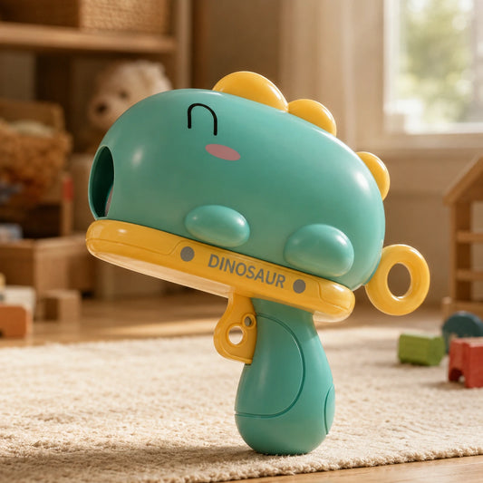 Pistola Dino Pelotas Pegajosas — Los Hace Moverse de Verdad
