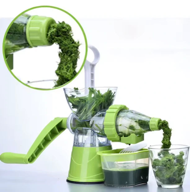 Extractor de Jugos 3 en 1 — Sin Electricidad, Sin Complicaciones