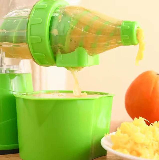 Extractor de Jugos 3 en 1 — Sin Electricidad, Sin Complicaciones