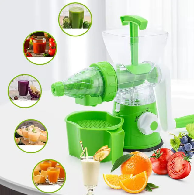 Extractor de Jugos 3 en 1 — Sin Electricidad, Sin Complicaciones