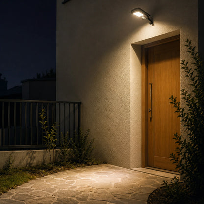 Pack De 4 Focos Solar Con Sensor