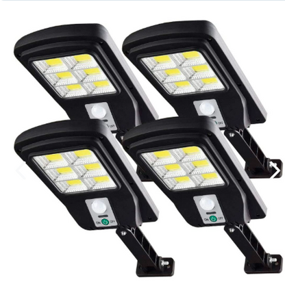 Pack 4 Focos Solares con Sensor de Movimiento