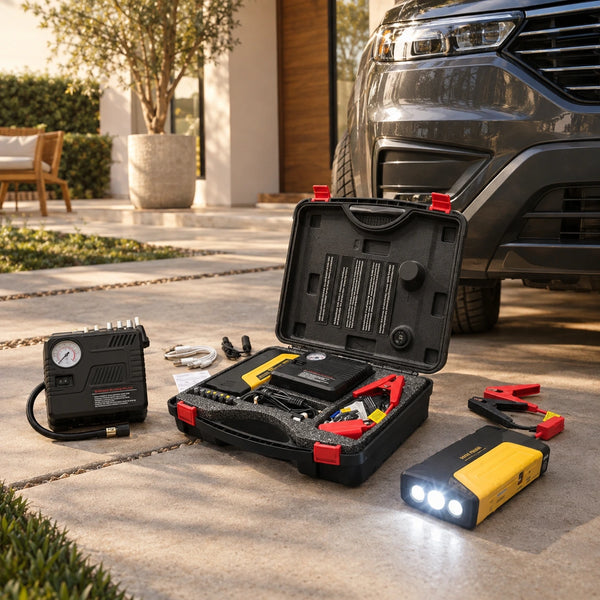 Kit Partidor e Inflador de Neumáticos — Auto Chico y Moto