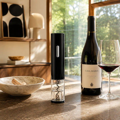 WineMaster Descorchador — Abre Botellas en 7 Segundos