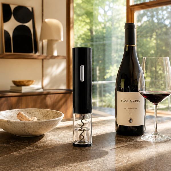 WineMaster Descorchador — Abre Botellas en 7 Segundos