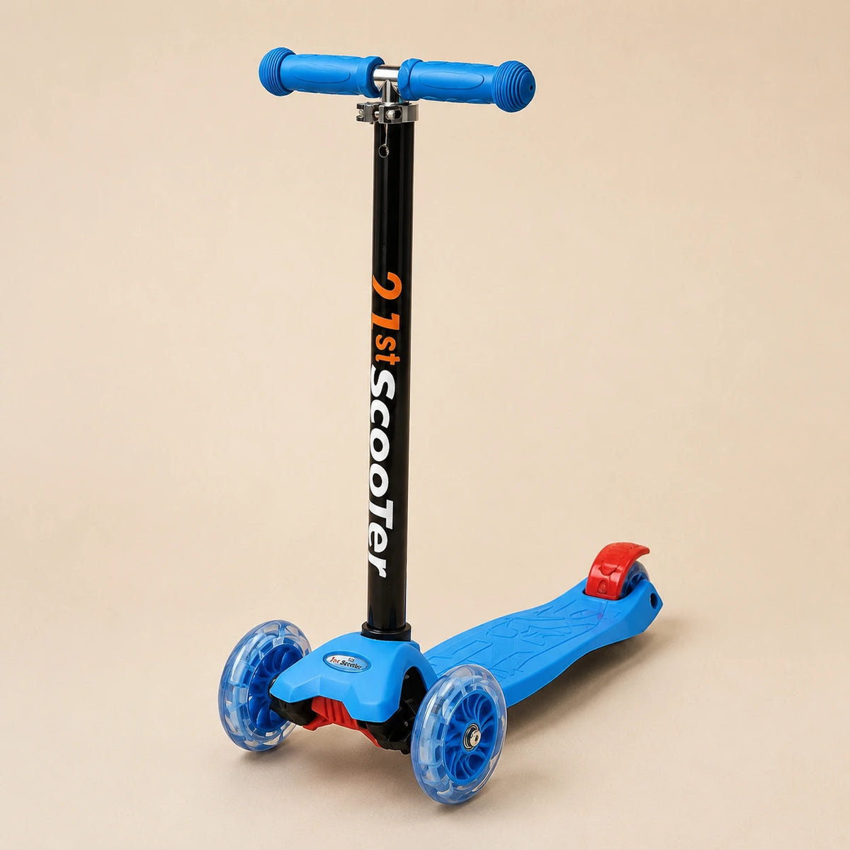 Scooter Monopatín Triple LED — Diversión con Luces en Cada Paseo