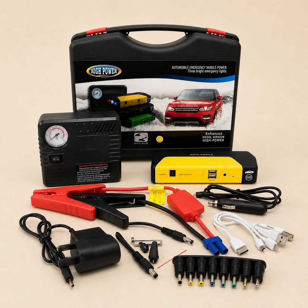 Kit Partidor e Inflador de Neumáticos — Auto Chico y Moto