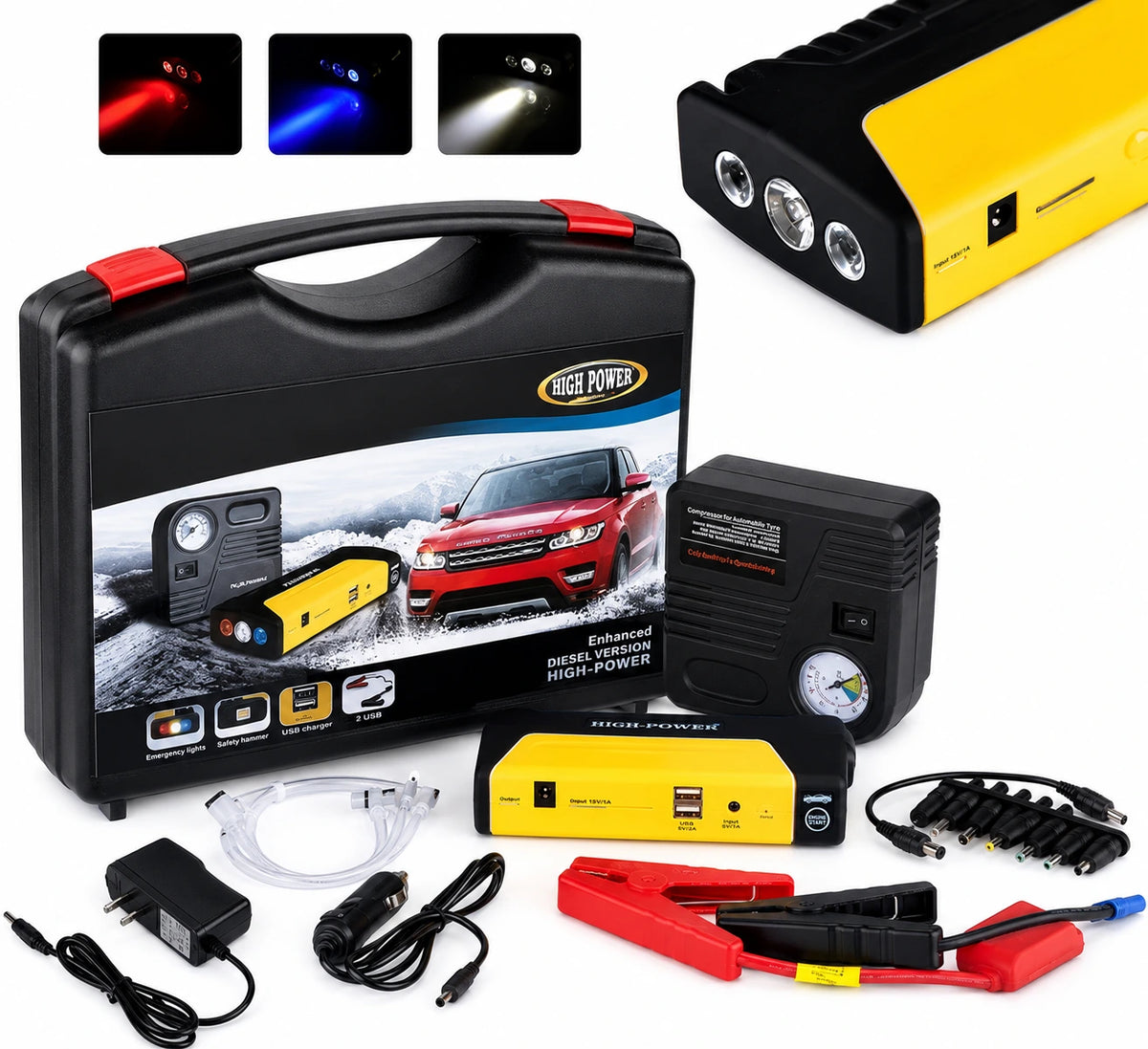 Kit Partidor e Inflador de Neumáticos — Auto Chico y Moto