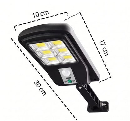 Pack De 4 Focos Solar Con Sensor